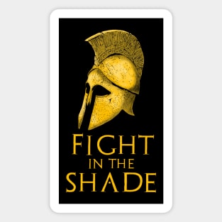 Ancient Greek History - Fight In The Shade - Leonidas Magnet